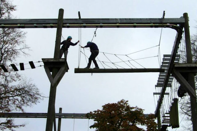 Caythorpe Court High Ropes Course